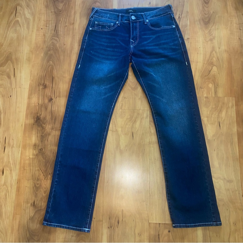 True Religion Ricky Relaxed Straight Jeans, 32x34